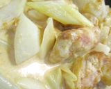 カレー☆鶏肉、白い野菜のクリームカレー作り方3写真