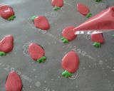 ＊いちご模様のロールケーキ＊作り方7写真