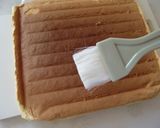 ＊いちご模様のロールケーキ＊作り方11写真