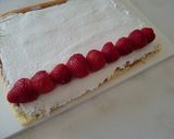 ＊いちご模様のロールケーキ＊作り方12写真