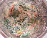 麺つゆ＆絹ごし豆腐で簡単♪なめらか白和え作り方5写真