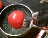 トマトから作る！トマトソースパスタ作り方2写真
