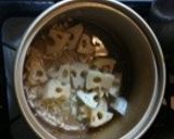 レンコンひき肉の味噌煮作り方3写真