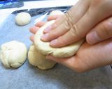 手捏ね☆はちみつ豆乳きなこパン作り方11写真