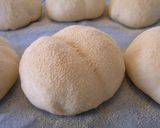 手捏ね☆はちみつ豆乳きなこパン作り方17写真