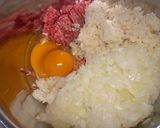 オーブンで❀凄くジューシーなハンバーグ作り方3写真