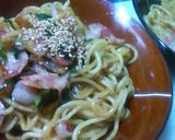 秘伝のタレを使った　照り焼きそば！作り方7写真