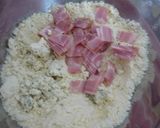 ＨＭで作るハーブチーズベーコンスコーン作り方6写真
