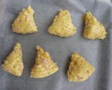 ＨＭで作るハーブチーズベーコンスコーン作り方11写真