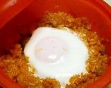 レンジで１人分♪とろ卵☆オムライス作り方5写真