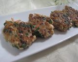 いかと豆腐の節約ハンバーグ作り方7写真