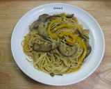 なすびとパプリカのパスタ作り方4写真