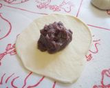 ほんのり胡麻油風味☆餡子入りおやき作り方5写真