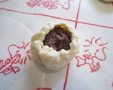 ほんのり胡麻油風味☆餡子入りおやき作り方6写真