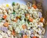 超簡単...5分...丼で..いり豆腐作り方8写真