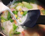 やさしい☆ミルクスープ作り方5写真