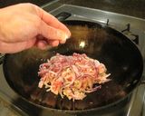 ラオスの代表的な料理ラープで作る切り餅作り方6写真