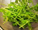 豆苗の彩りふわっふわ中華ス～プッ♪作り方2写真