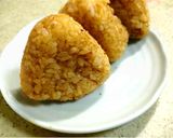 こんがりじゅわっ♡な焼きおにぎり作り方1写真