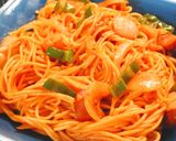 初心者でも簡単！スパゲティナポリタン作り方12写真