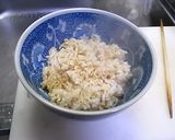 玄米で鶏飯作り方5写真