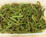 めんつゆでわらびの鰹節おひたしと胡麻和え作り方2写真
