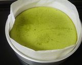 簡単！牛乳で作る濃厚抹茶チーズケーキ作り方7写真