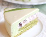 抹茶＆あずきの宇治金時風ケーキ作り方23写真