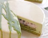 抹茶＆あずきの宇治金時風ケーキ作り方24写真