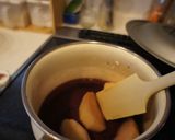 リンゴの赤ワイン煮作り方4写真