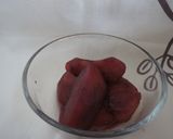 リンゴの赤ワイン煮作り方6写真