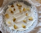 卵、生クリなし☆簡単洋梨米粉チーズケーキ作り方2写真