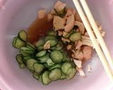 きゅうりとシーチキンの酢の物作り方3写真