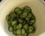 きゅうりとシーチキンの酢の物作り方1写真