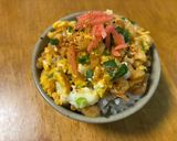 5分で完成!とろたま天かす丼作り方5写真