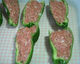 ☆超簡単！中華風・ピーマンの肉詰め☆作り方3写真