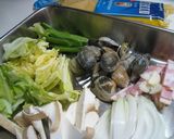 あさりとベーコンの✿クリームパスタ作り方1写真