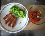 ホットドック＊弁当（ひと手間でピリ辛）作り方1写真