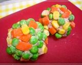 お弁当に！レンジで簡単カラフル肉だんご☆作り方2写真