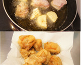 鶏肉と筍の揚げ煮作り方4写真