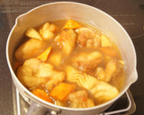 鶏肉と筍の揚げ煮作り方5写真
