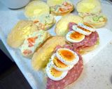 ロールパンと食パンのサンドウィッチ作り方7写真