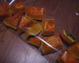 お弁当へ　冷凍カボチャのチンするだけ～作り方4写真