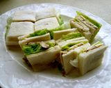 ロールパンと食パンのサンドウィッチ作り方15写真