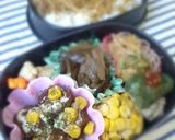 ✿お弁当♪レンジ１分♡コーンマヨミート✿作り方4写真