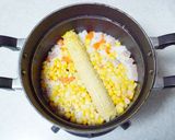 スパムとコーンの炊きこみチャーハン♪作り方4写真