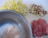 中力粉でもちふわ♪キャベツ満腹お好み焼き作り方1写真