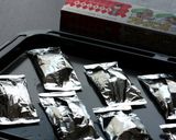 超簡単♪チョコチップ入りホイルケーキ作り方4写真