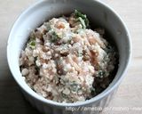 豆腐入りふんわり鶏つくね☆お弁当にも♪作り方1写真