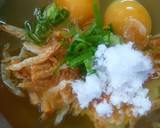 桜海老の厚焼き卵♪作り方1写真
